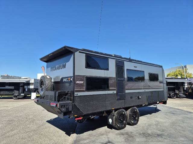 2026 TITANIUM WS1 206KBD/T 20’6 KING BED CARAVAN