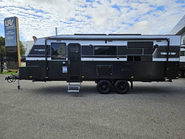 2026 NETWORK RV TERRAIN TUFF 24′ FAMILY 4 BUNK Caravan