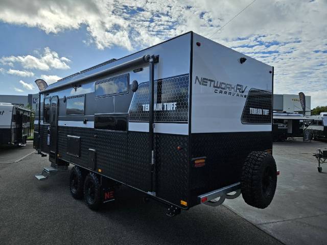 2026 NETWORK RV TERRAIN TUFF 24′ FAMILY 4 BUNK Caravan