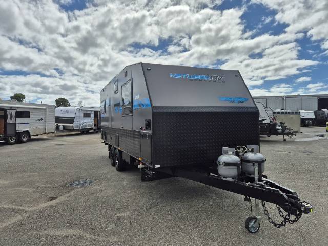 2024 NETWORK RV CARAVANS TOURING 21’6 REAR CLUB CARAVAN