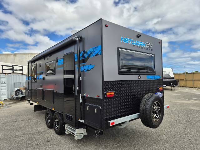 2024 NETWORK RV CARAVANS TOURING 21’6 REAR CLUB CARAVAN