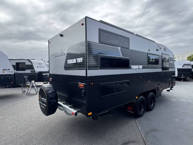 2026 NETWORK RV TERRAIN TUFF 21′ FAMILY 3 BUNK CARAVAN