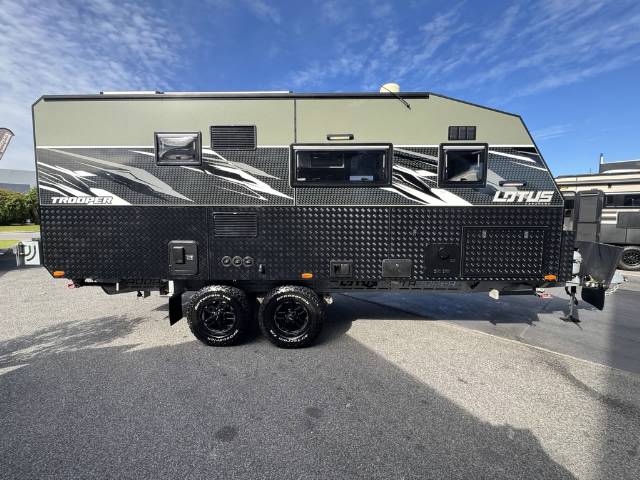 2021 LOTUS CARAVANS TROOPER 19 ‘ FAMILY VAN CARAVAN