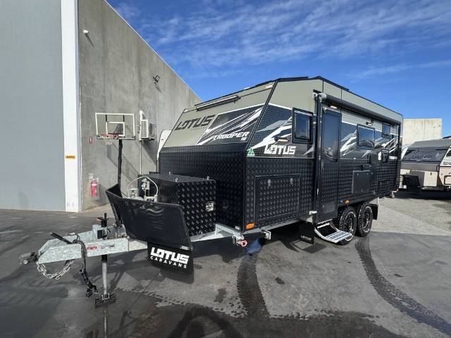 2021 LOTUS CARAVANS TROOPER 19 ‘ FAMILY VAN CARAVAN