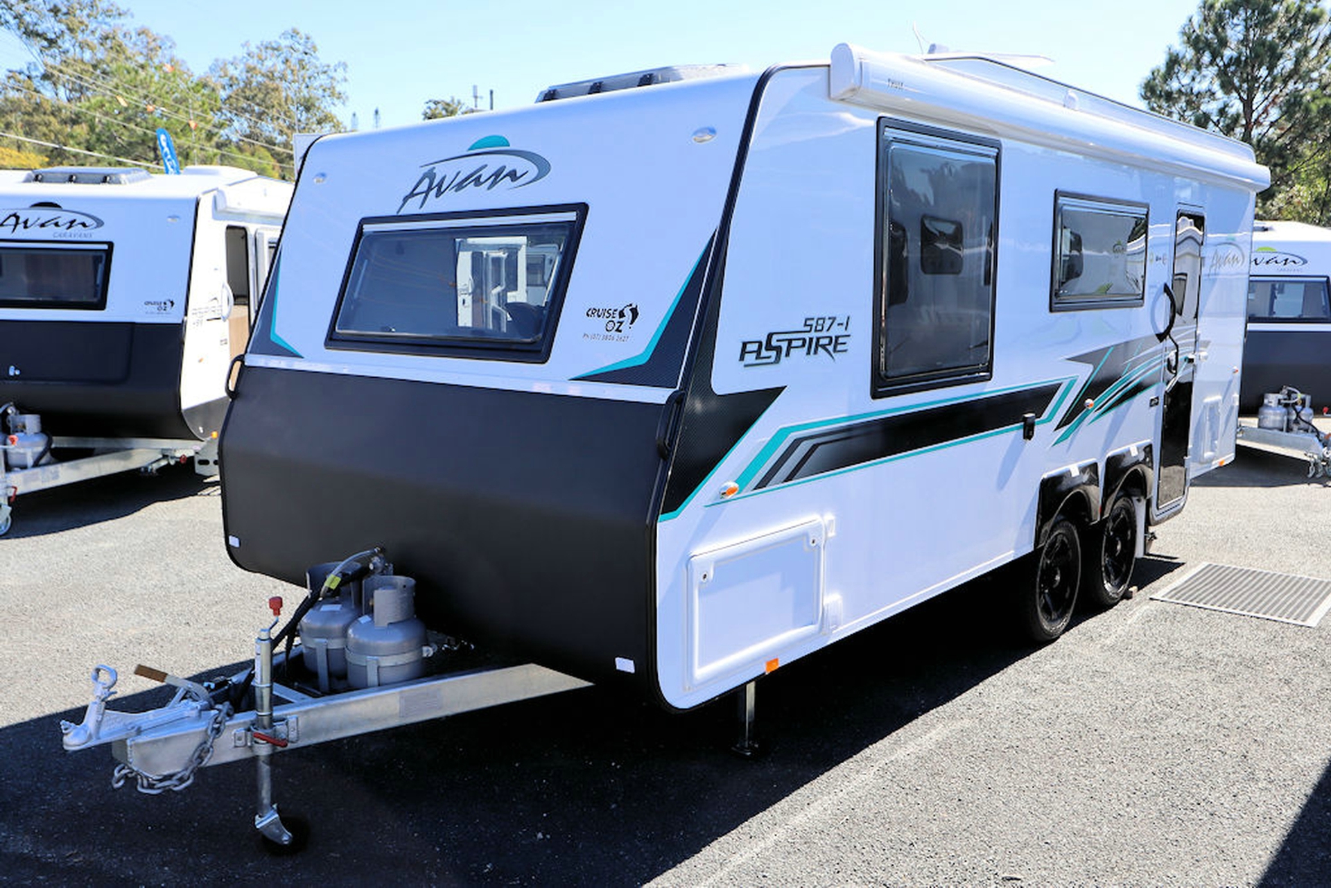 Aspire shops caravan