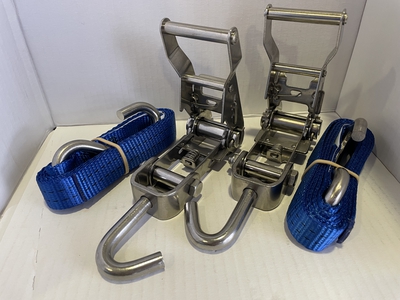 TIE DOWN STRAPS 25MM S/S HD