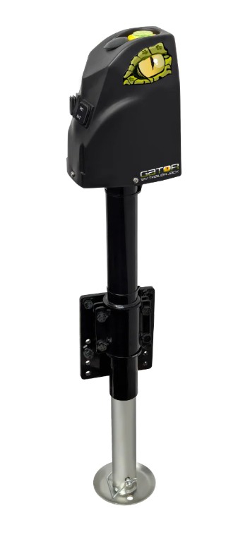COAST RV GATOR 12V TRAILER JACK WITH CLAMP
